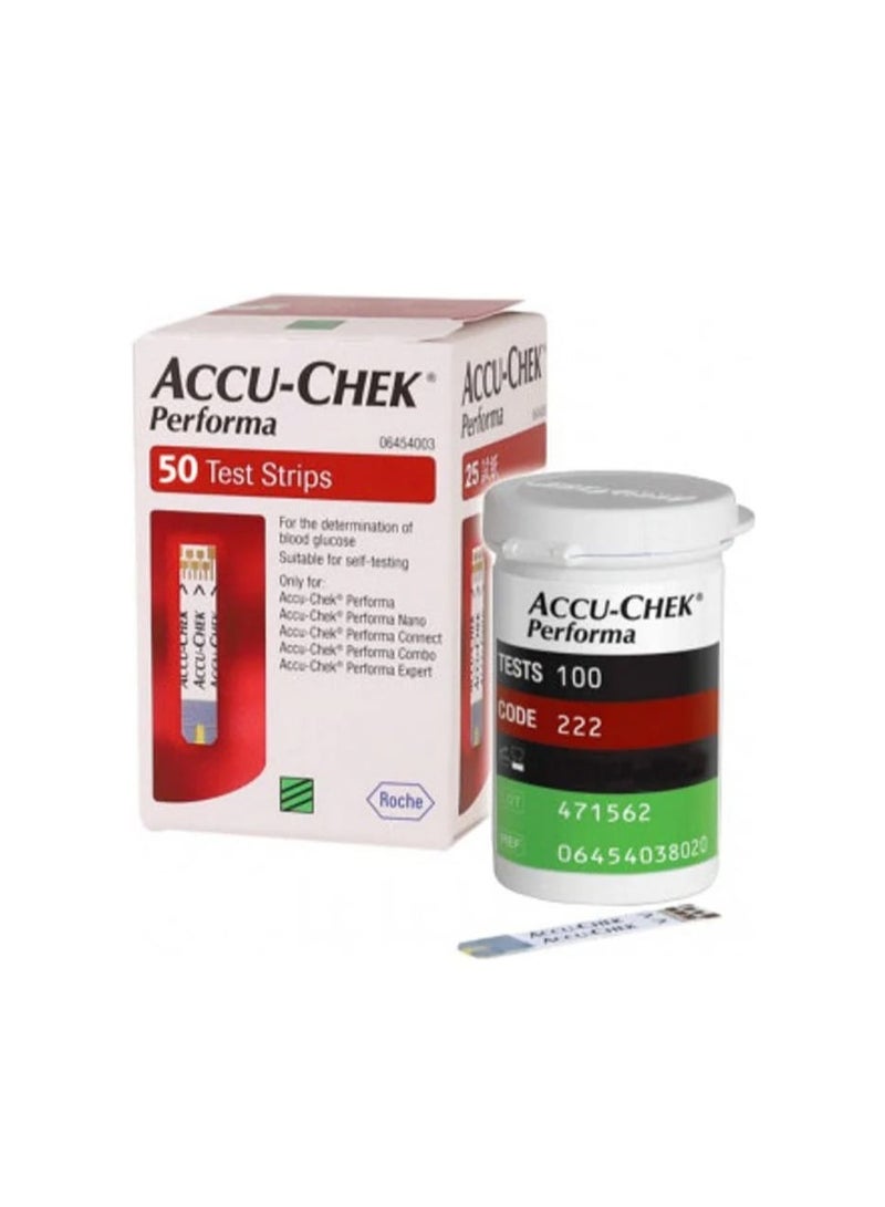ACCU-CHEK Performa Blood Sugar Test Strips 2Pack Set - Image 2