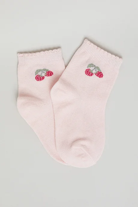 R&B 3 Pack Patterned Ankle Socks
