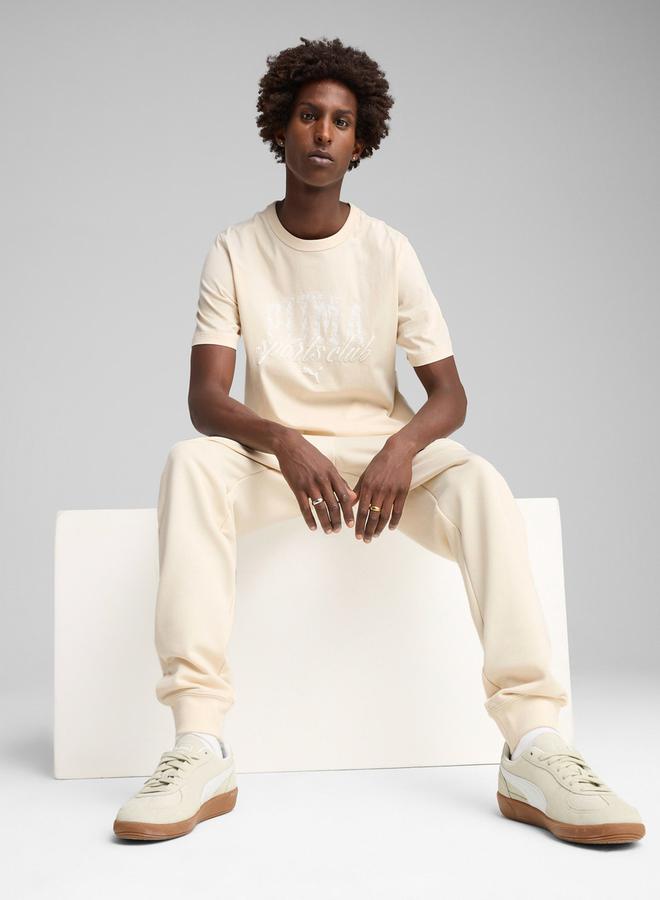 PUMA تي شيرت دائري العنق بطباعة الشعار الأساسية - Image 1