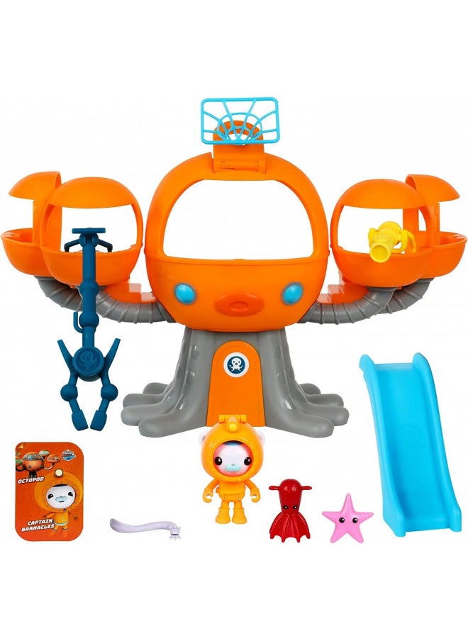 OCTONAUTS - Octopod Playset | 6 Pieces Including Deep Sea Captain Barnacles & Net Launcher - Image 1