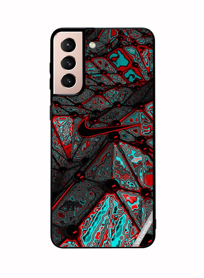 VR CREATIVE Protective Case Cover For Samsung Galaxy S21 Plus 5G Nike Design Multicolour - Image 1