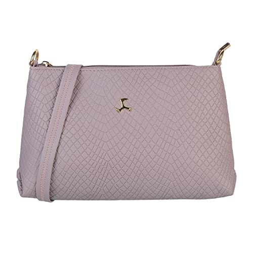 Mochi Womens Synthetic Purple Zip Top Sling (One Size) - Image 1