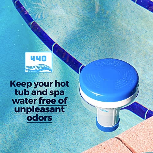 440 Mini Premium Floater Dispenser for Spa, Hot Tub and Small Pools for 1 Inch Chlorine or Bromine Tablets. (Tablets NOT Included) Adjustable Release, from 0 to 13 Flow Control - Image 3