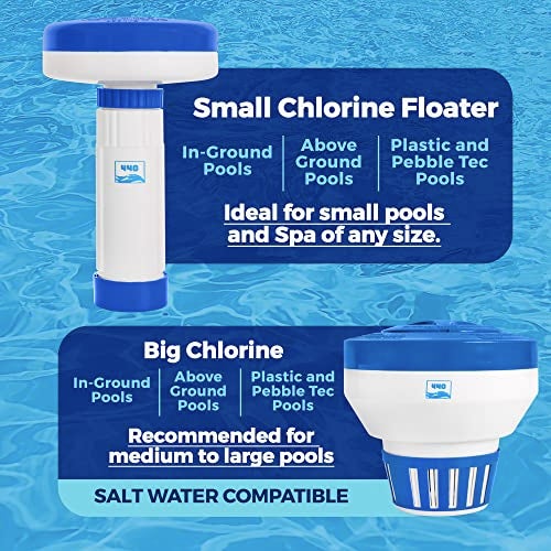 440 Mini Premium Floater Dispenser for Spa, Hot Tub and Small Pools for 1 Inch Chlorine or Bromine Tablets. (Tablets NOT Included) Adjustable Release, from 0 to 13 Flow Control - Image 5