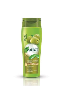 Vatika Naturals Nourish and Protect Shampoo | Natural & Herbal | nriched with Olive and Henna | For Normal Hair - 200 ml