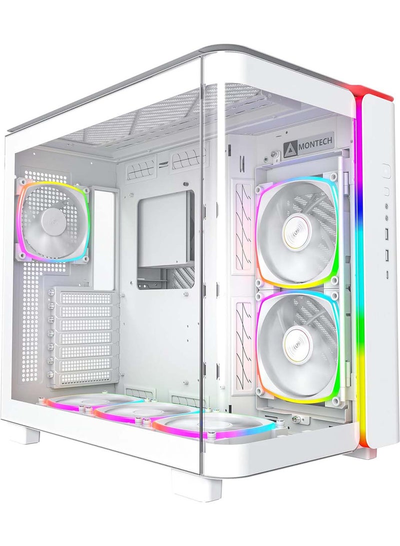 BOLT Customized Gaming PC,Core i7-14700K Processor/32GB RAM/1TB SSD/12GB GeForce RTX 4070 Graphics Card/Windows 11 Home White - Image 1