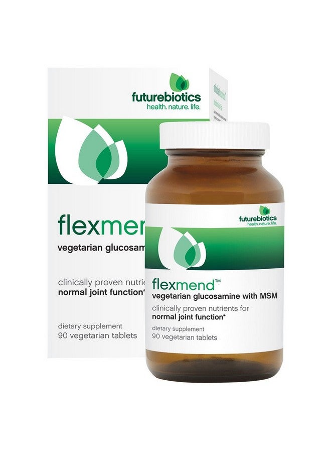 Futurebiotics FlexMend Vegetarian Glucosamine with MSM, 90 Tablets - Image 1