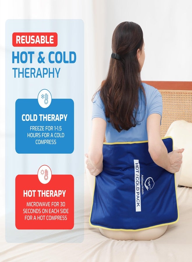اولسيت هلث كمادة ثلجية كبيرة الحجم للظهر من AllSett Health لعلاج الإصابات - Image 2