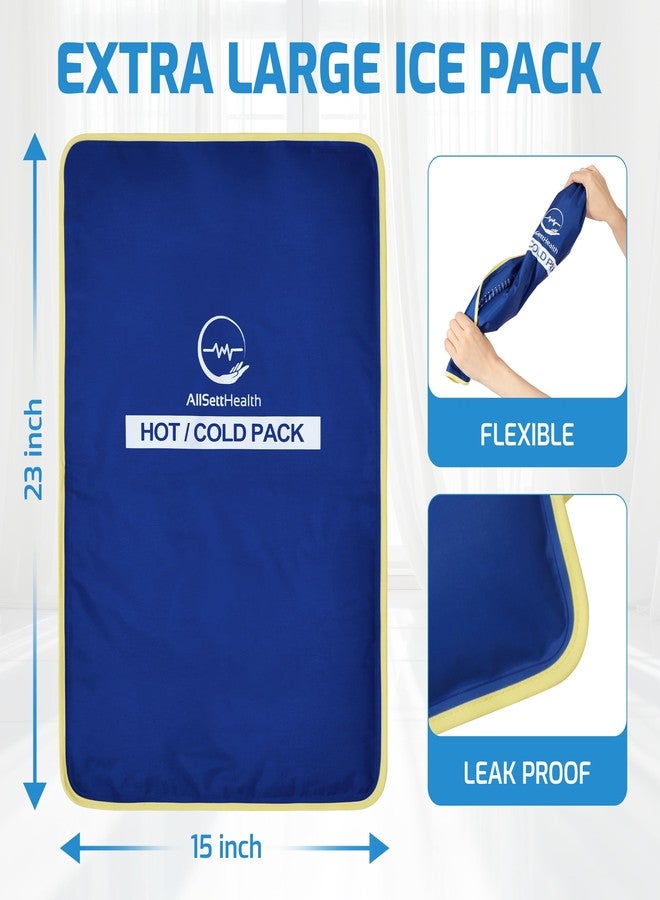 اولسيت هلث كمادة ثلجية كبيرة الحجم للظهر من AllSett Health لعلاج الإصابات - Image 3