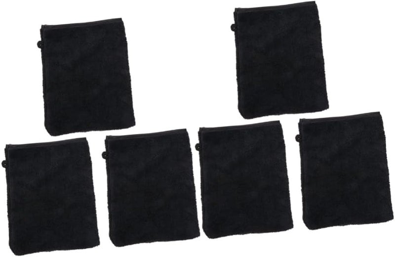 VALICLUD Microfiber Face Cleaning Gloves 2 Sets Makeup Removal Mitts Deep Cleansing Travel Skincare - Image 2