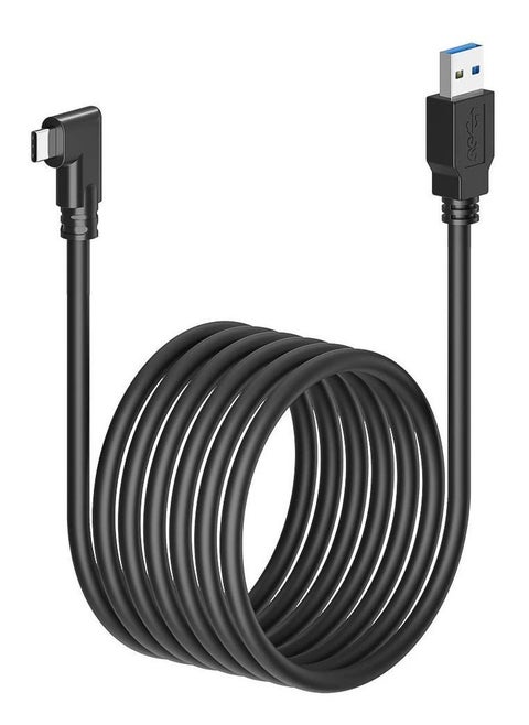 Compatible for Oculus Link Cable 16ft, DHH USB 3.2 Gen1, C to A, High Speed Data Transfer & Fast Charging Quest 2 and Headset a Gaming PC…