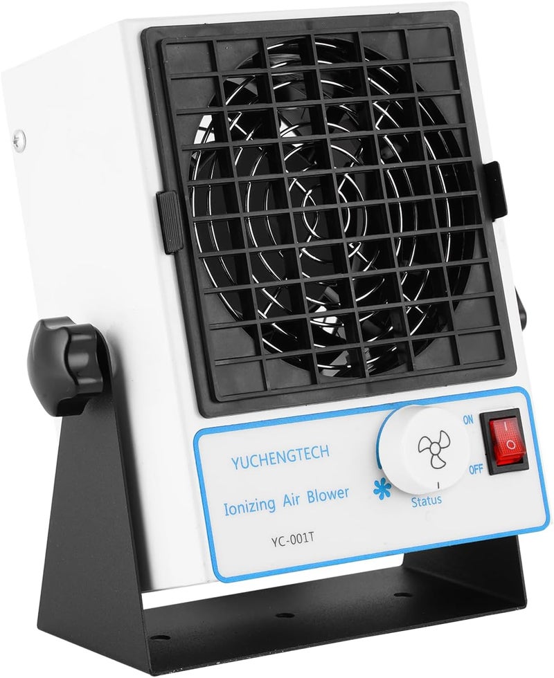 YUCHENGTECH Ionizing Air Blower Static Eliminator ESD Ionizer Fan Anti Static Ionizer Anti Static Fan for Eliminating Static Electricity DC Type (110V) - Image 1