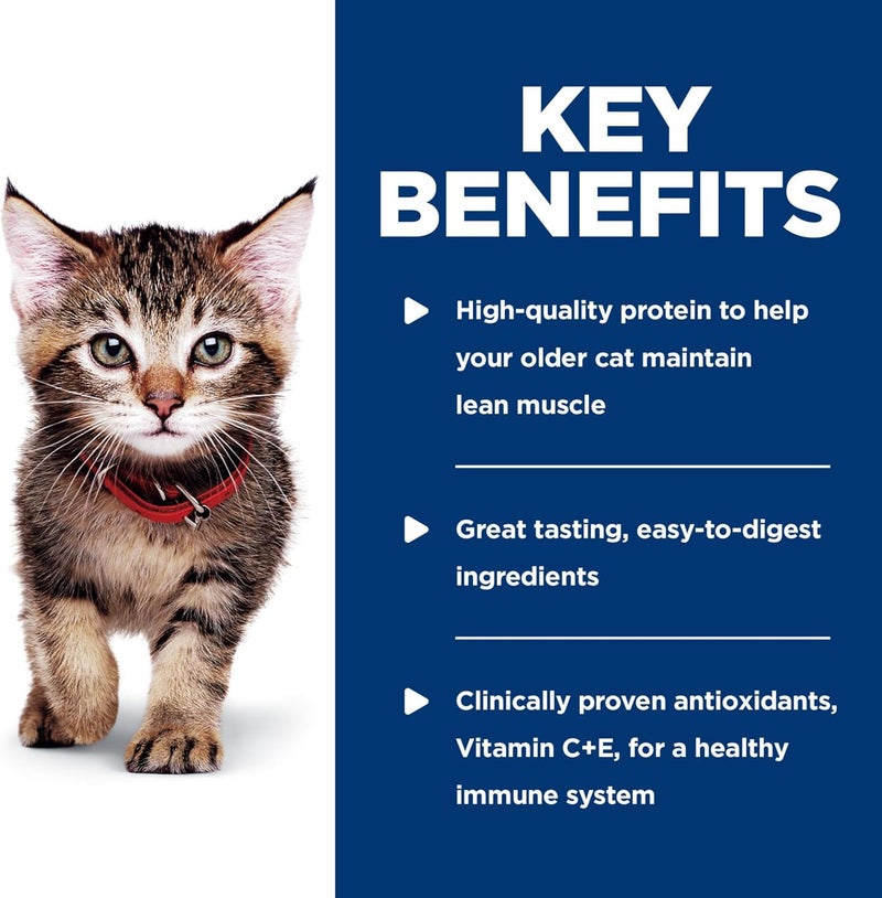 Hills Science Diet Kitten Kitten Premium Nutrition Wet Cat Food Chicken Stew 28 oz Pouch Case of 24 - Image 4