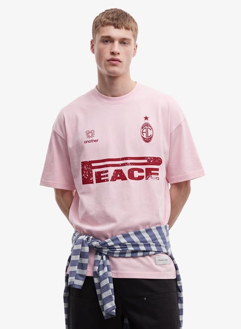 Another Cotton Lab Peace Crew Neck T-Shirt - Unisex - Image 1