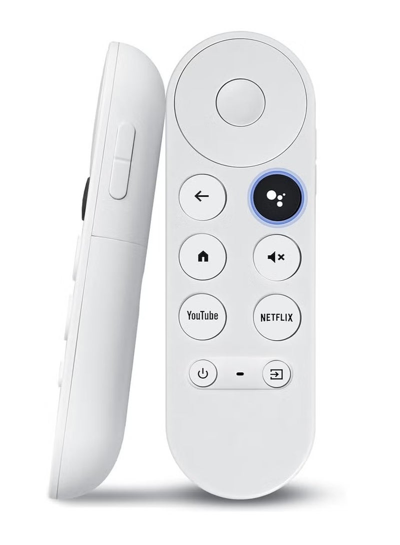 Replacement Voice Remote Control for Google Chromecast 4k Snow Streaming Media Player - Image 1