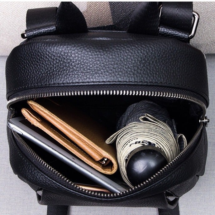 Bag Leather Backpack Women'S Top Layer Leather Large Capacity Commuter Women'S Backpack Manufacturers - Image 5