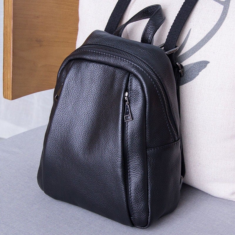 Bag Leather Backpack Women'S Top Layer Leather Large Capacity Commuter Women'S Backpack Manufacturers - Image 2
