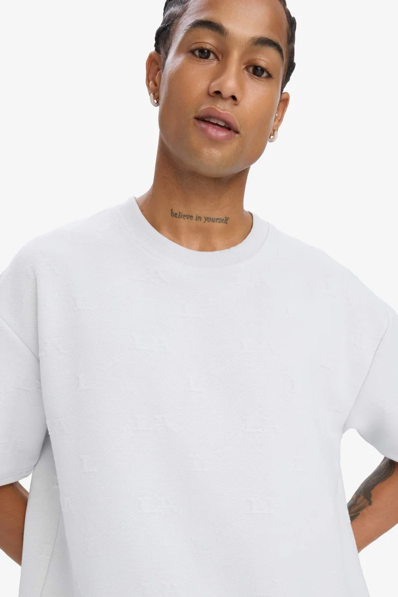 DeFacto DeFactoFit Oversize Crew Neck Sport T-Shirt