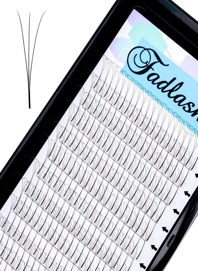 فادلاش وصلات رموش جاهزة، وصلات رموش على شكل حرف D، رموش طويلة الساق، وصلات رموش جاهزة، وصلات رموش كثيفة، وصلات رموش كثيفة جاهزة (3D-0.07D، 15 مم) - Image 1