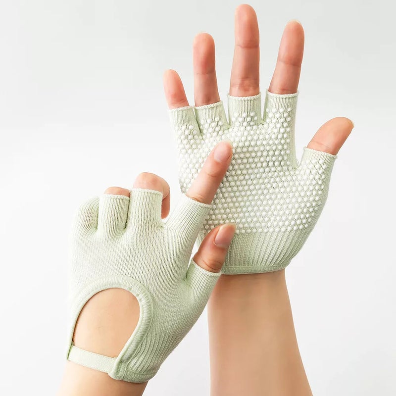 Yoga Gloves Professional Anti-slip Women's Aerial Yoga Pilates Sports Fitness Gloves - Image 2