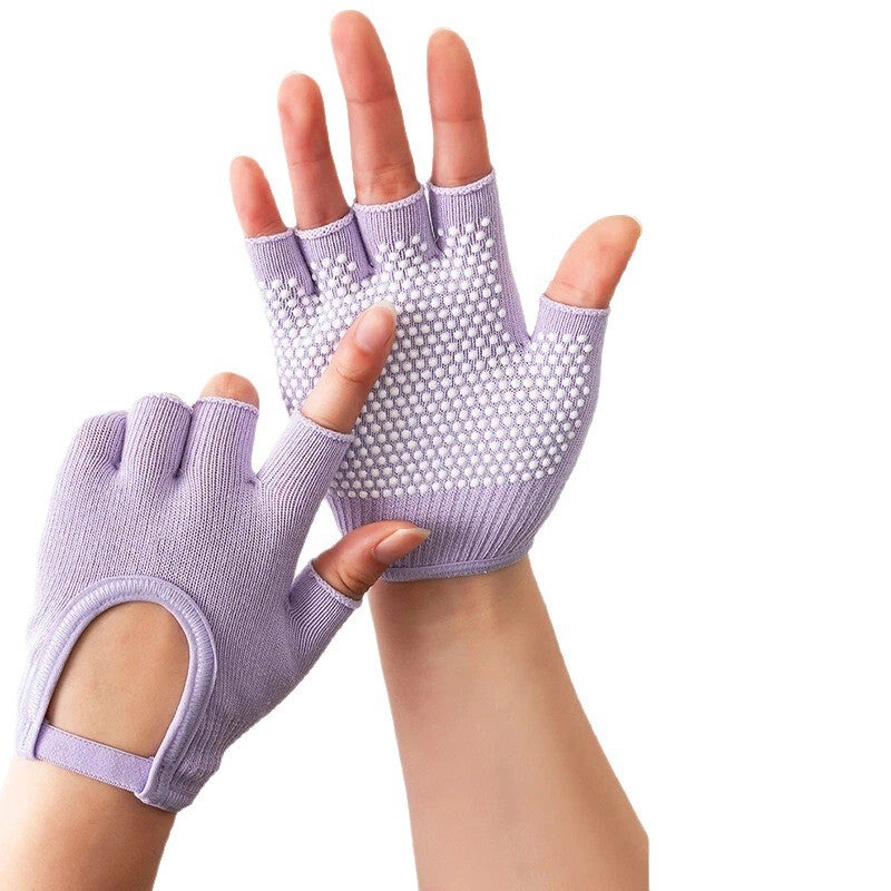 Yoga Gloves Professional Anti-slip Women's Aerial Yoga Pilates Sports Fitness Gloves - Image 5