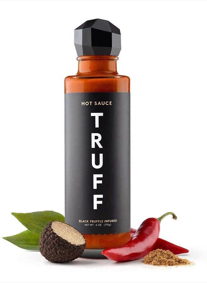 TRUFF Original Black Truffle Hot Sauce, Gourmet Hot Sauce with Ripe Chili Peppers, Black Truffle Oil, Organic Agave Nectar, Unique Flavor Experience in a Bottle, 6 oz. - Image 1