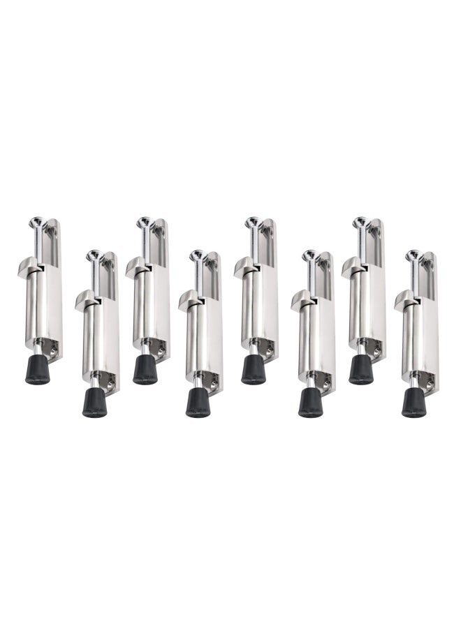 ROBUSTLINE 8 Pieces Heavy Duty Door Stopper Zinc Alloy Stainless Seel