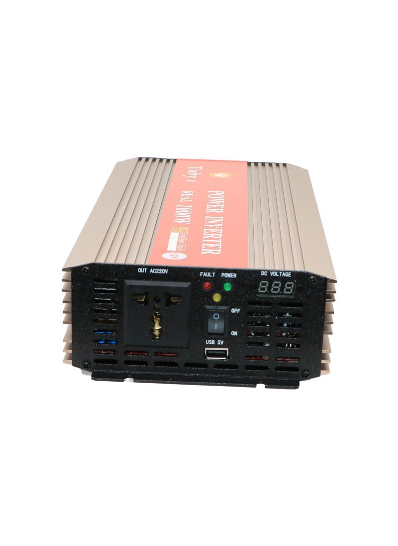 Toby's - Toby's 600W Car Inverter DC 12V to AC 220V Auto Voltage Converter - Image 1