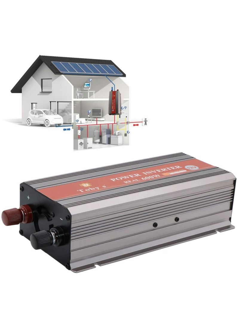 Toby's - Toby's 600W Car Inverter DC 12V to AC 220V Auto Voltage Converter - Image 1