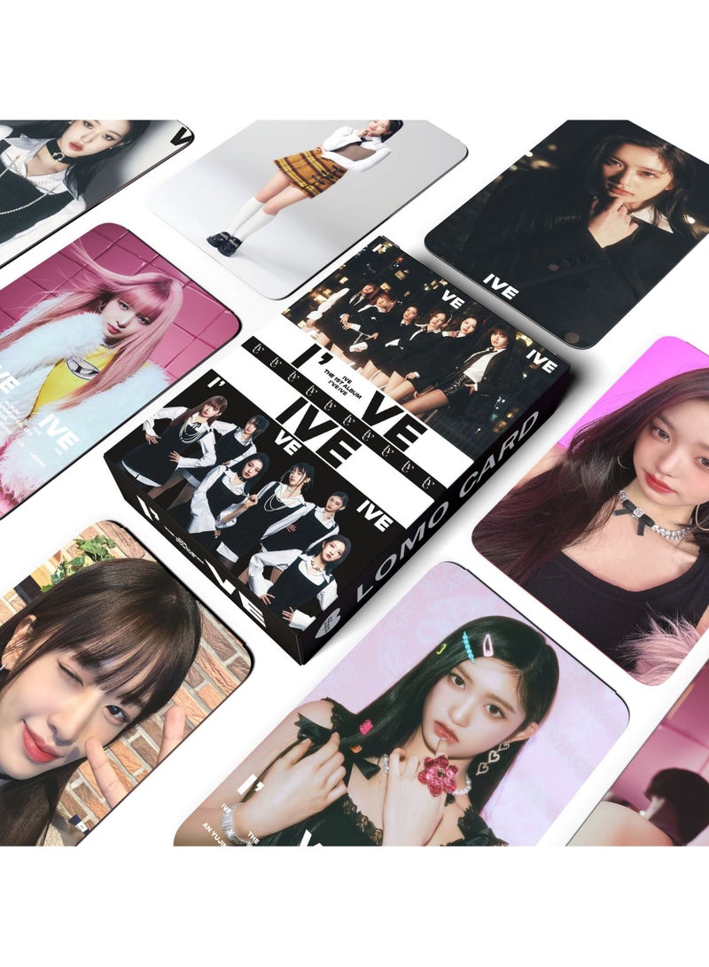NIBEMINENT 55 Pcs IVE I’ve IVE Kpop Lomo Cards Card For Fans Collection Gifts - Image 2