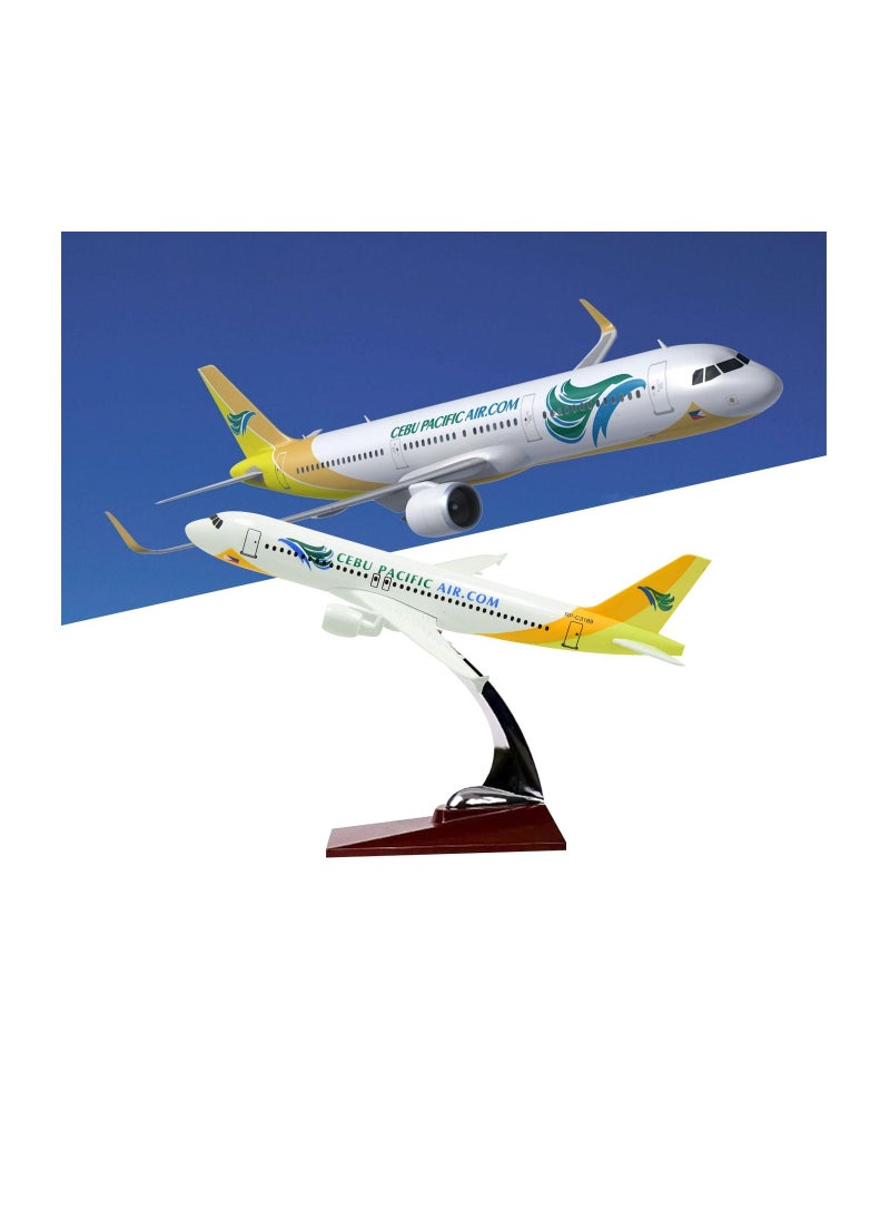 45cm Cebu Pacific Airlines A320 Aircraft model simulation