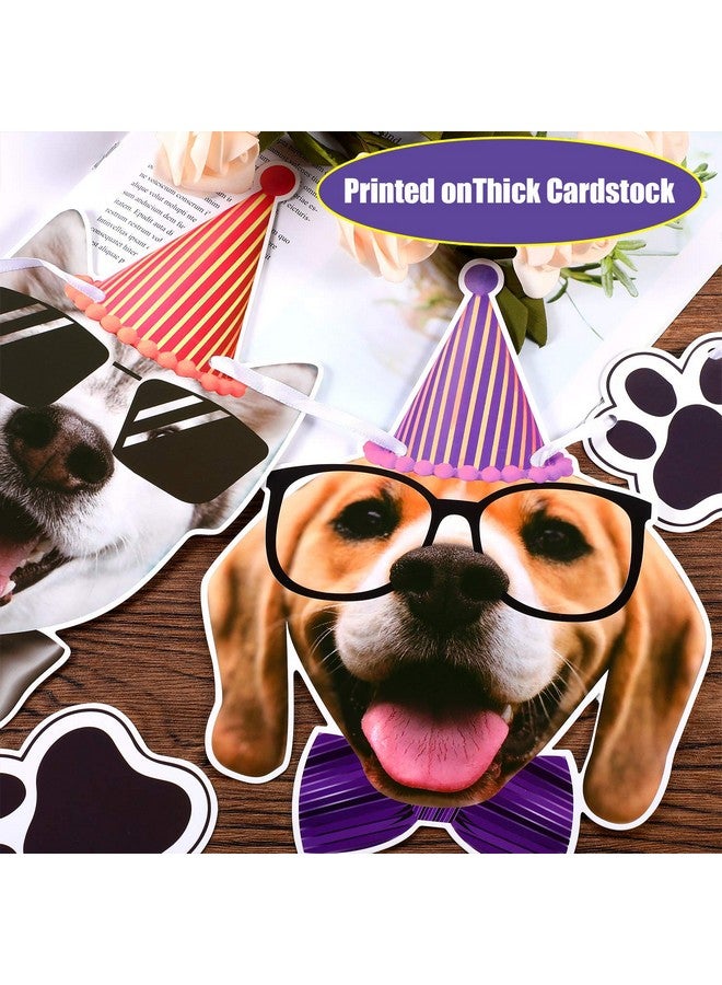 Blulu Dog Birthday Banner Birthday Garland Theme Party Bunting Decoration Baby Shower Party Supplies (Dog) - Image 4