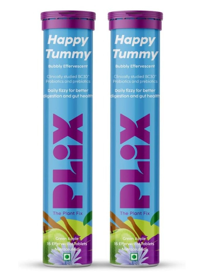 PLIX THE PLANT FIX - Olena Good Gut Pre+Probiotic 15 Effervescent Tablets Pack Of 2 - Image 1