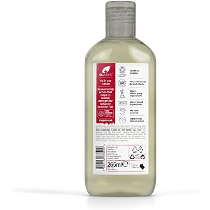 dr.organic DR ORGANIC ROSE SHAMPOO 265ML - Image 3