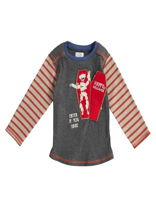 Mud Pie Coffin Halloween Tee - Image 2