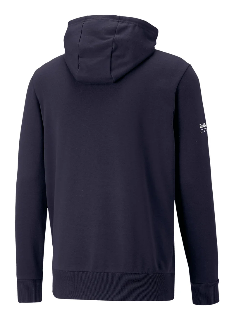 Red Bull Red Bull Racing Mens Checo Logo Hoody - Navy
