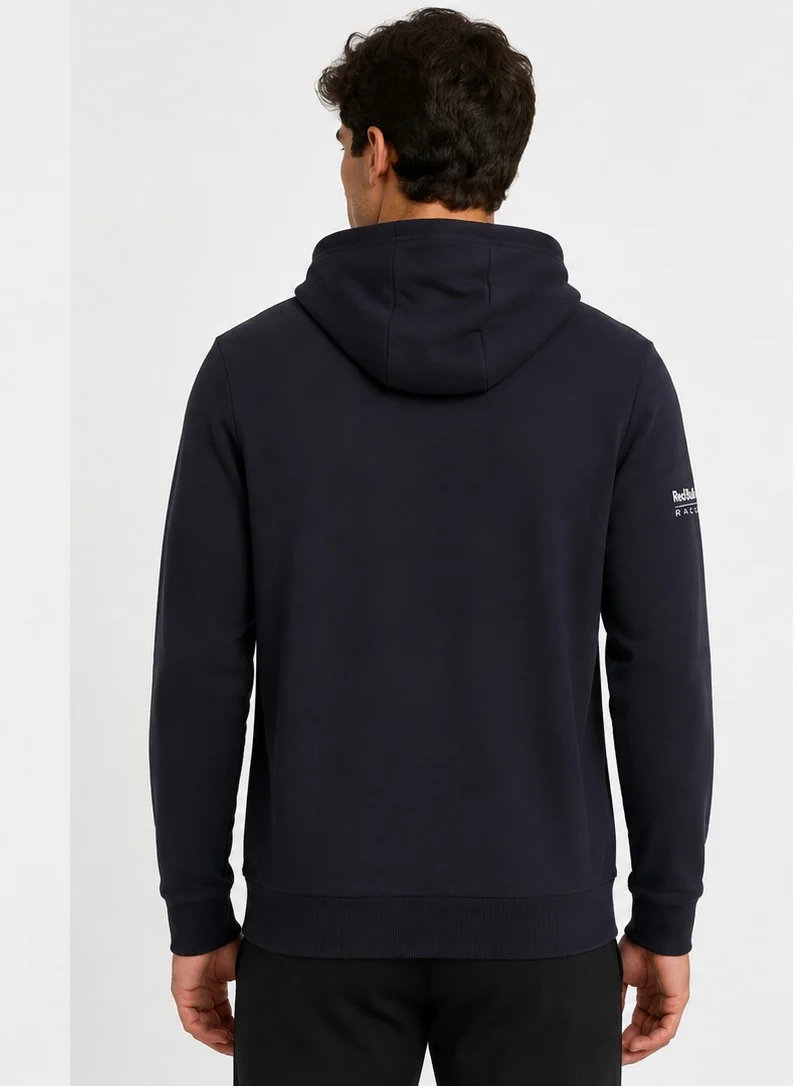ريد بل Red Bull Racing Mens Checo Logo Hoody - Navy