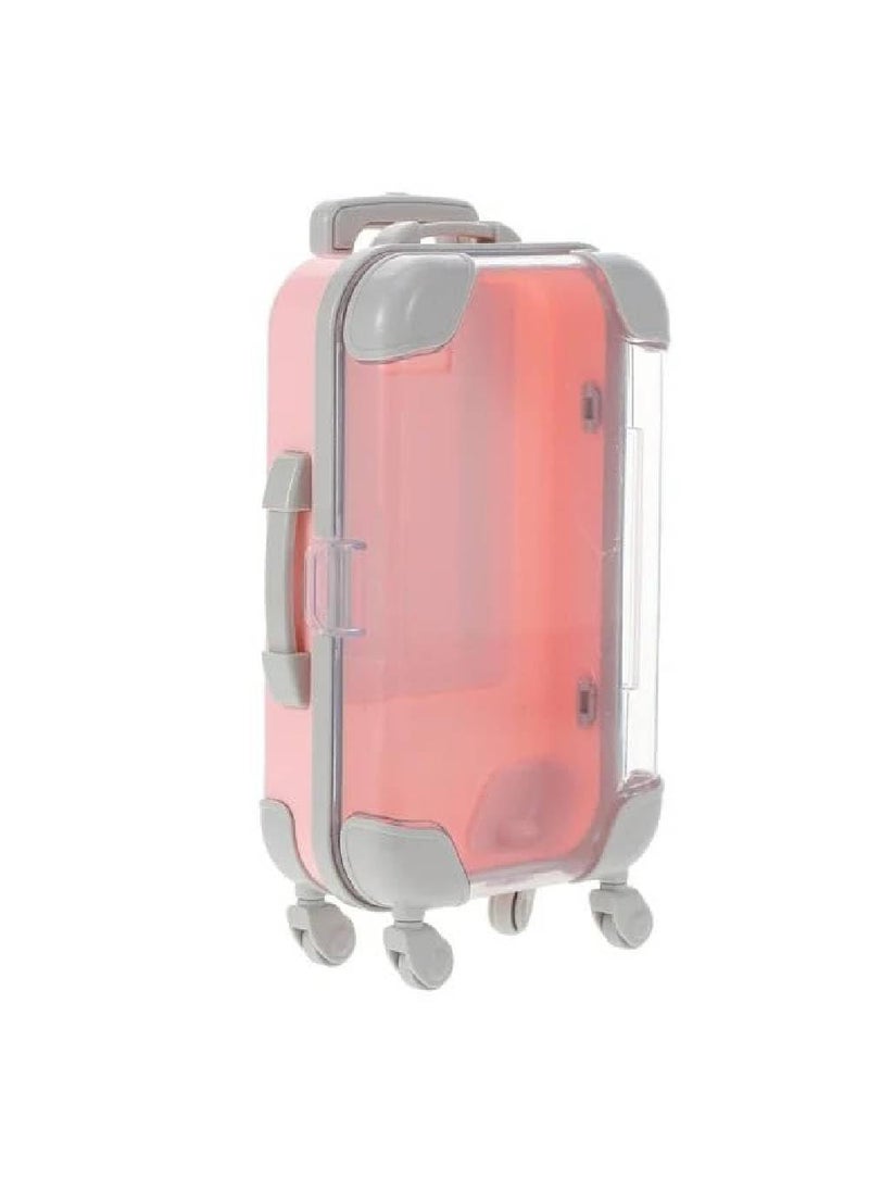 Prostuff.in Prostuffin False Eyelash Storage Box 1 Pack Cute Mini Suitcase Design Portable Reusable Lash Organizer Case for Travel Makeup Lovers Gifts Multicolour  - Image 1