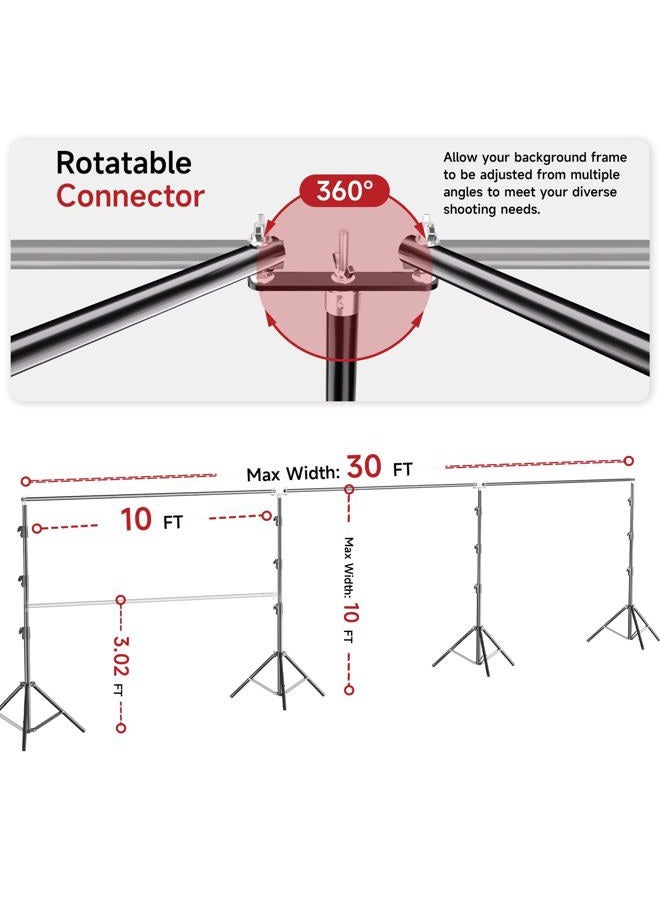 BEIYANG 10x30ft Backdrop Stand - Image 2