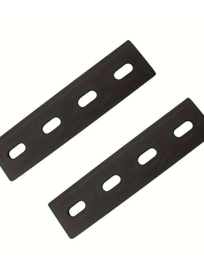 5pcs Heavy Duty Metal Corner Brackets Reinforced Iron Sheet Flat Furniture Fastening - Image 4