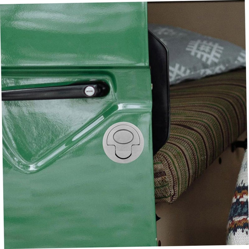Stainless Steel Recessed Pull Handle for Boat Hatch Cabinet Easy Install Modern Design - Image 5