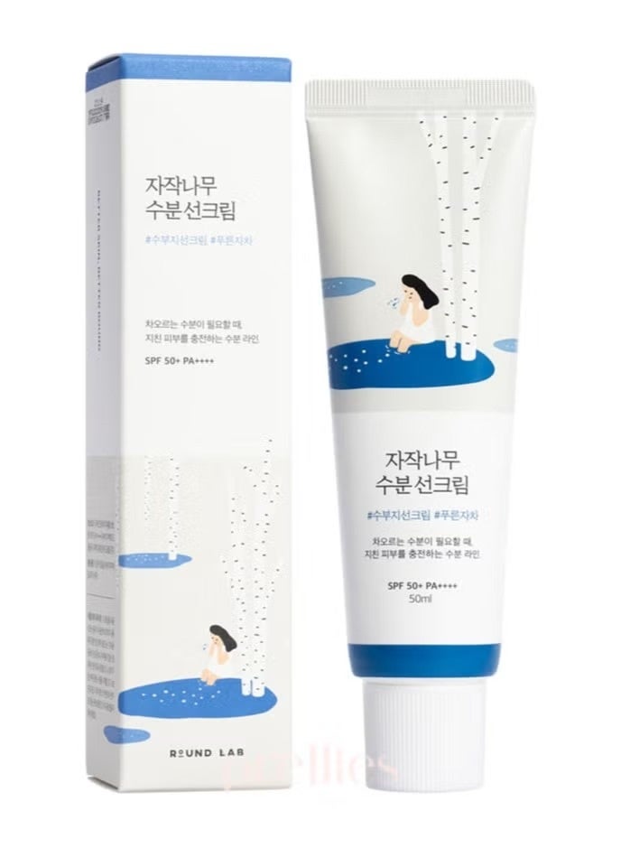 ROUND LAB Birch Moisturizing Sunscreen SPF 50+ - Image 1