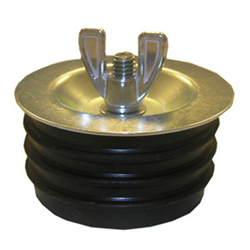 LASCO 131822 Economy Rubber Test Plug with Easy Grip Wing Nut 3Inch