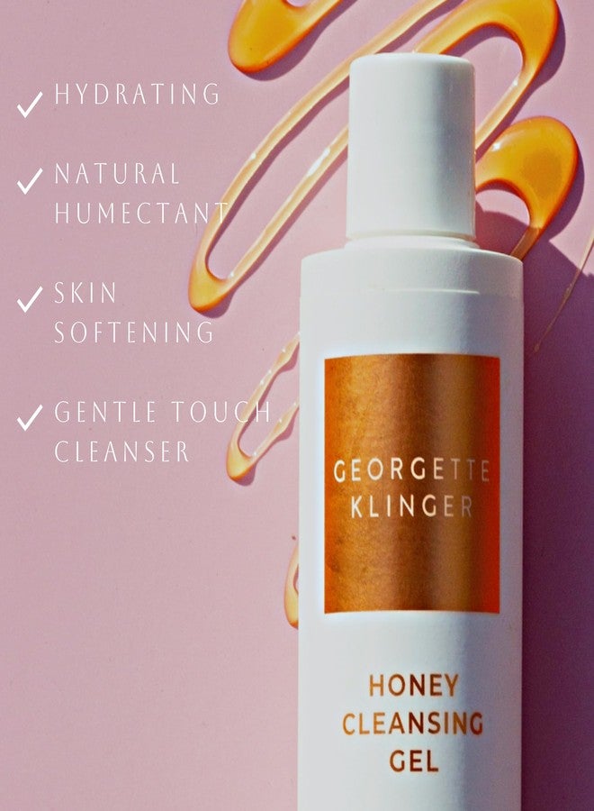 Georgette Klinger Honey Cleansing Gel - Gentle, Hydrating Cleanser, Daily Face Wash, Removes Dirt, Free Radicals with Moisturizing Manuka, Honeysuckle for Normal, Dry, Sensitive Skin - 6.7 - Image 3