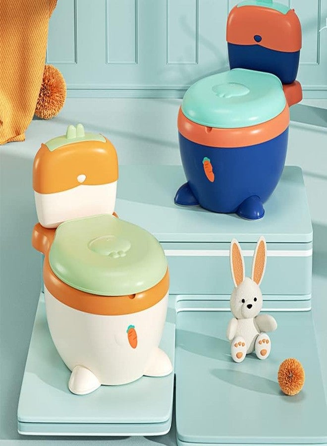 Ndola Western Toilet Potty Seat for Kids, Baby Potty Training Seat Chair with Closing Lid, Cushion Seat & Removable Tray | Kids Toilet Seat | Potty Seat - Pack Of 1 - Image 4