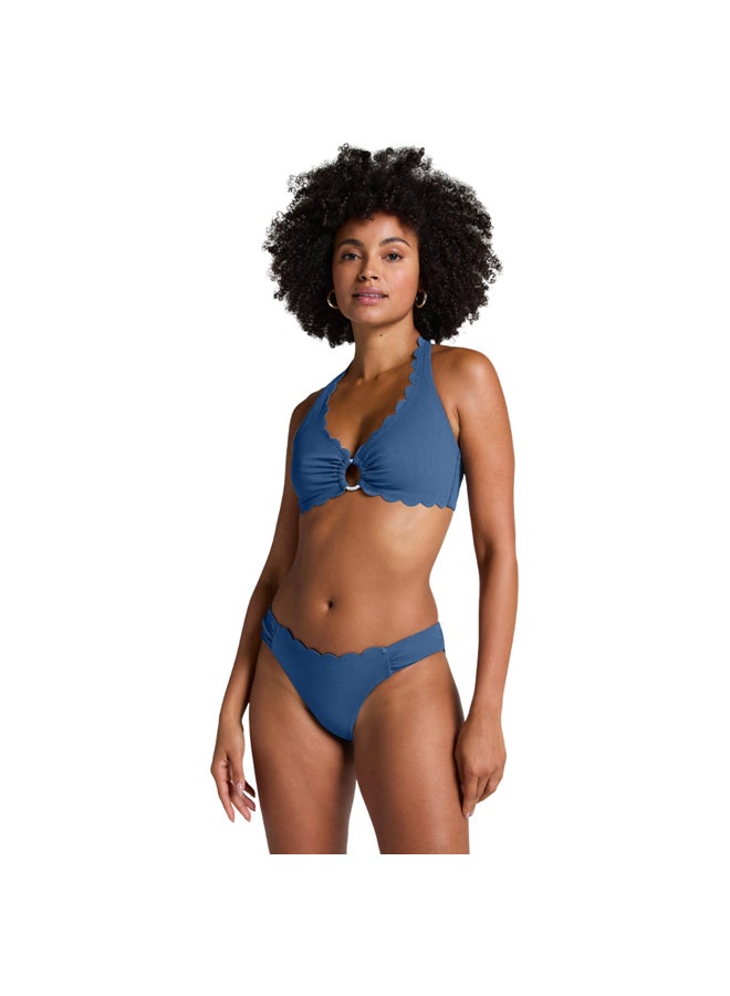hunkemoller Scallop Rio Bikini Bottoms - Image 1