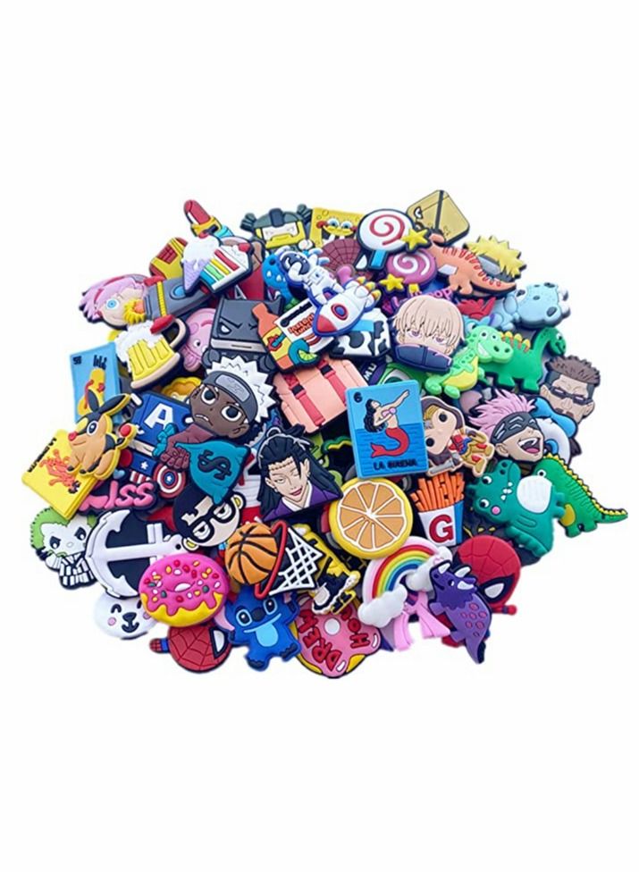 Excefore Shoe Decoration Charms for Crocs Shoe 30 Pcs Random Style - Image 1