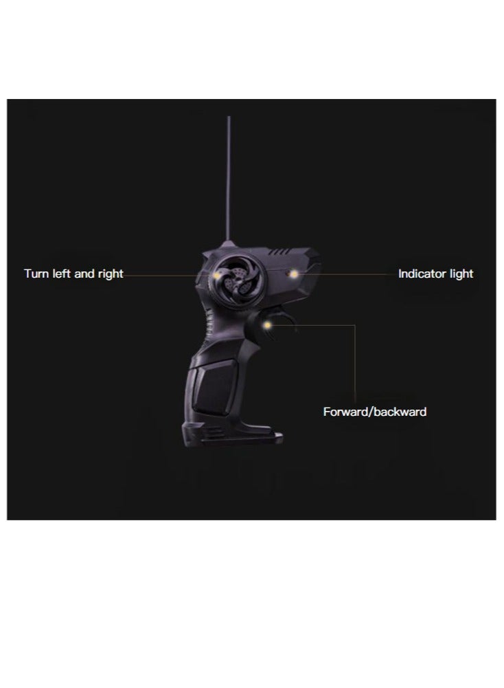 general Alloy off-road 4x4 charging RC car high-speed bigfoot climbing racing climbing car suitable for 7+   26cm x 17cm x 13cm, black car - Image 5