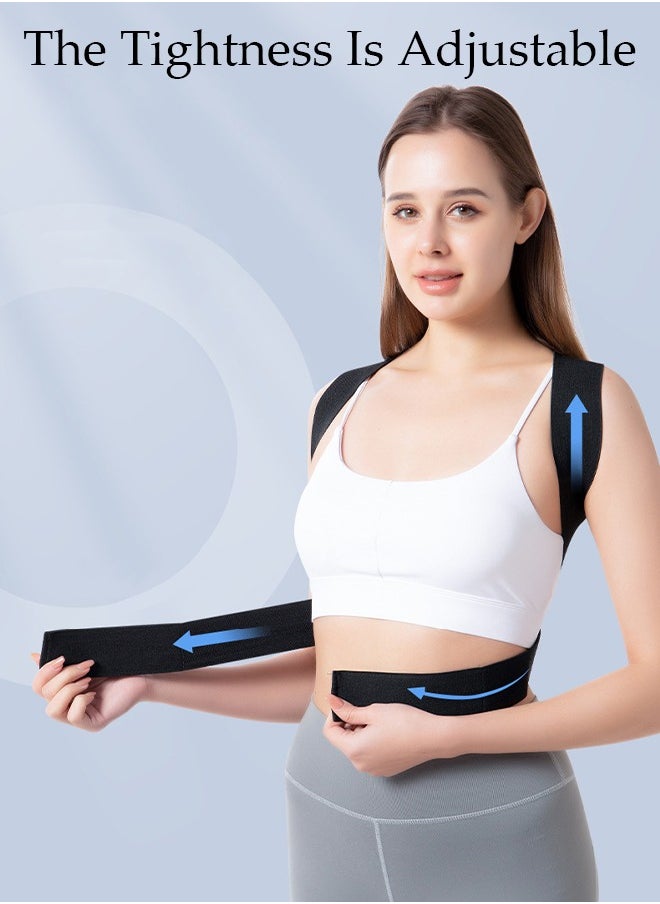 DUNISO - Smart Posture Corrector with Sensor Vibration Reminder for Men and Women Posture Reminder for Teens Kids with Adjustable Angle and Strap Help to Keep Right Posture - Image 1