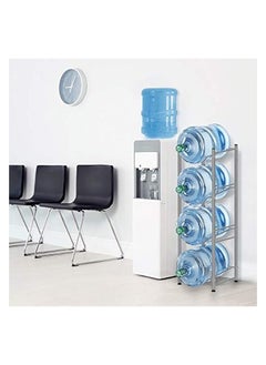 4 Tier Water Bottle Holder Cooler Jug Rack, 5 Gallon Water Bottle Storage Rack Detachable Heavy Duty Chrome Water Bottle Cabby Rack Caddy Carrier With Holder - pzsku/ZC81019ABF1B995C12EC9Z/45/_/1738999481/cc5c5381-63f3-47cd-8323-3d39179f0431